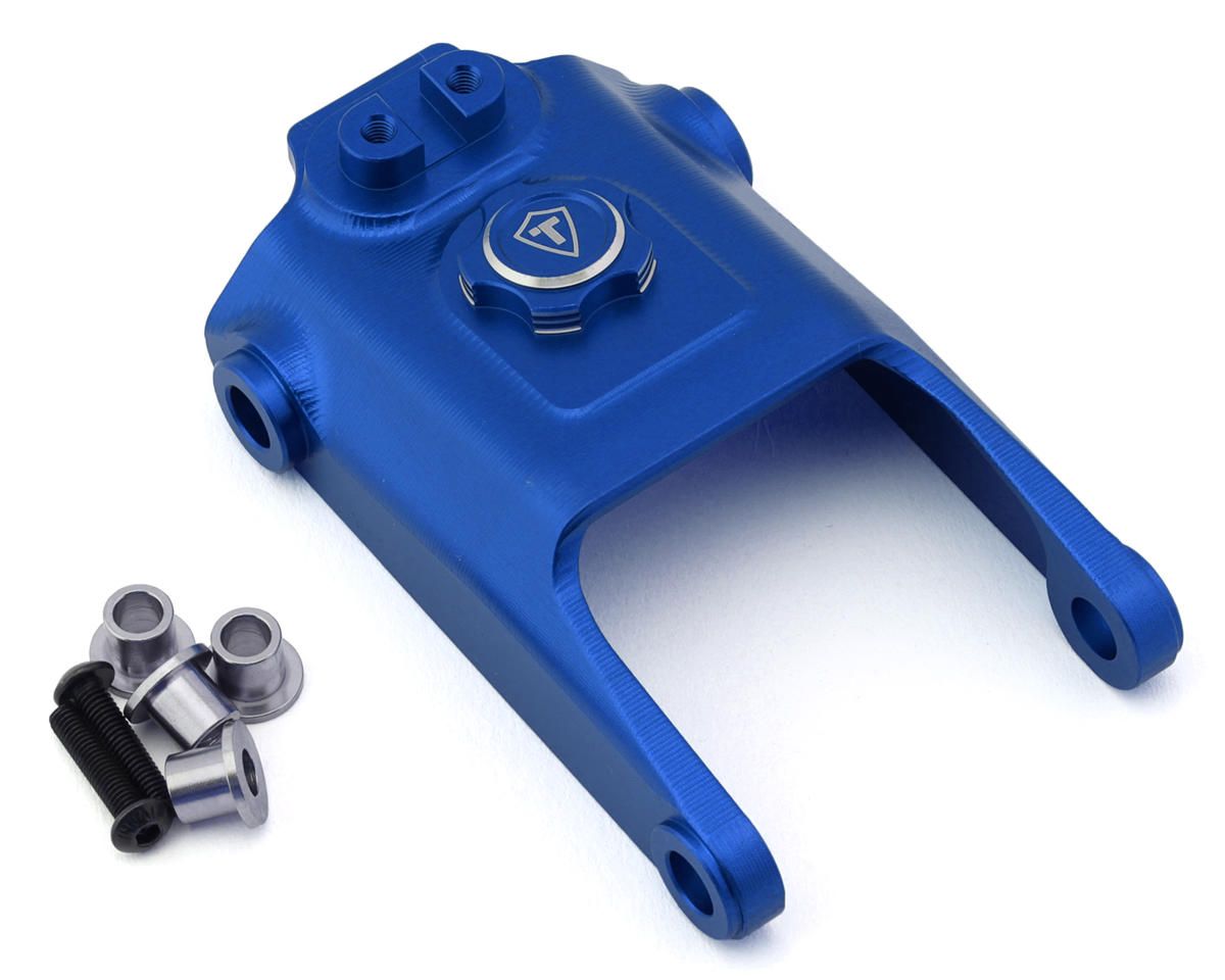 X003YKNC9F Treal Hobby Losi Promoto MX CNC Aluminum Servo Protector (Blue)