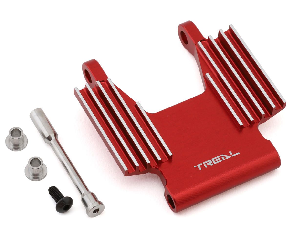 X003XFMCW9 Treal Hobby Losi Promoto MX CNC Aluminum Crash Structure (Red)