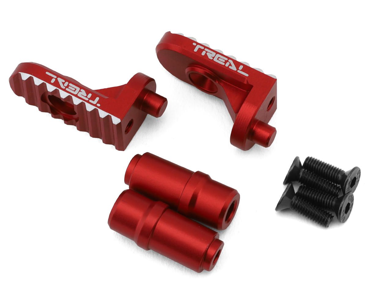 X003XAXLAL Treal Hobby Promoto CNC Aluminum Foot Pegs (Red) (2)