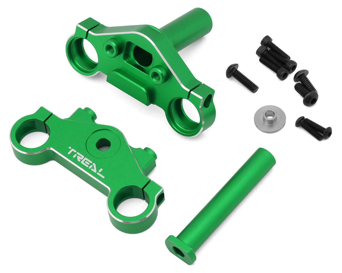 X003XAZK0F Treal Hobby Promoto CNC Aluminum Triple Clamp Set (Green)