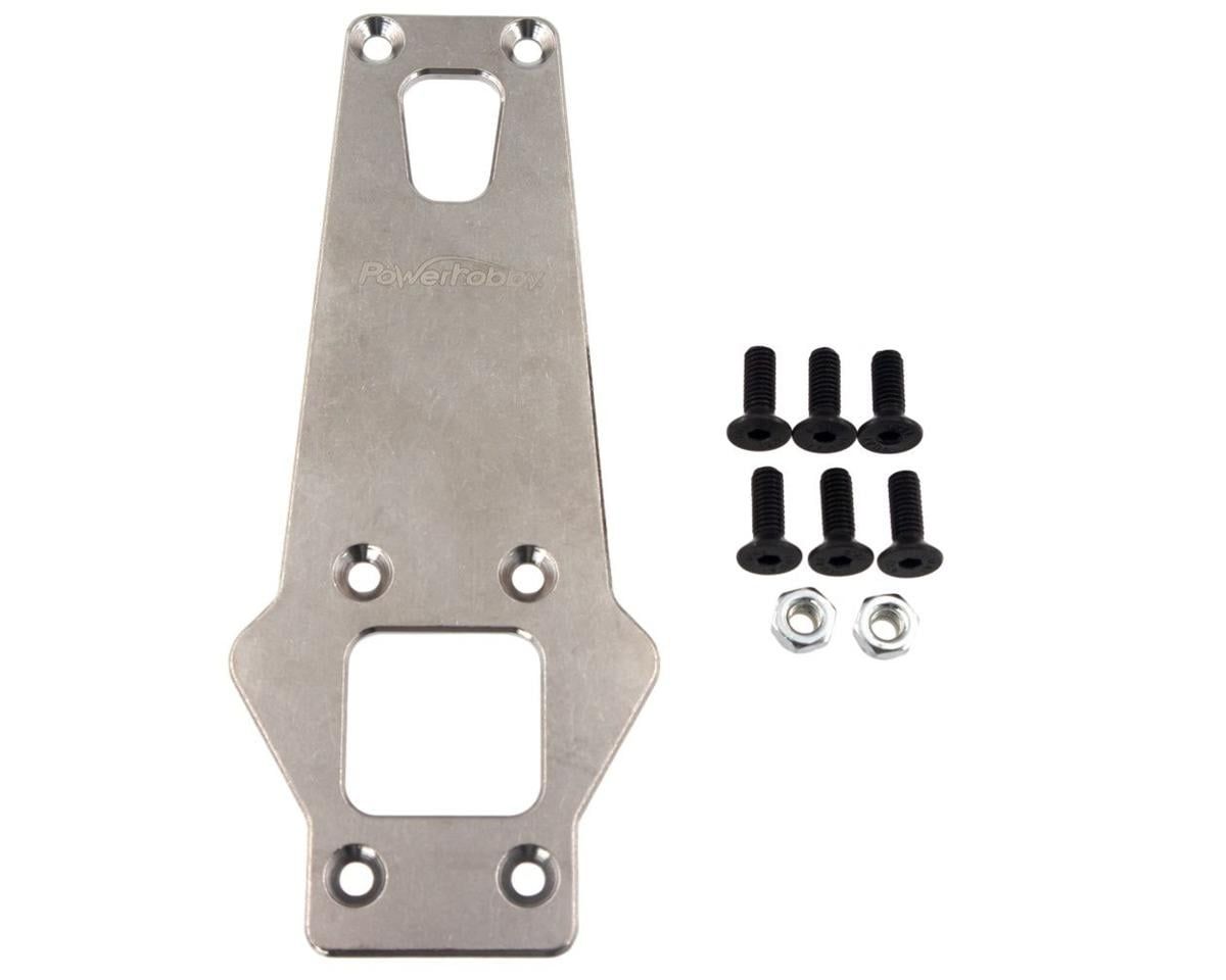 PHB5717 Powerhobby Titanium Chassis Rear Brace / Skid plate Arrma Kraton Outcast Notorious Typhon