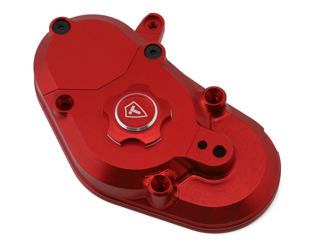 X0040M7UBH Treal Hobby Losi Promoto MX CNC Aluminum Transmission Case (Red)
