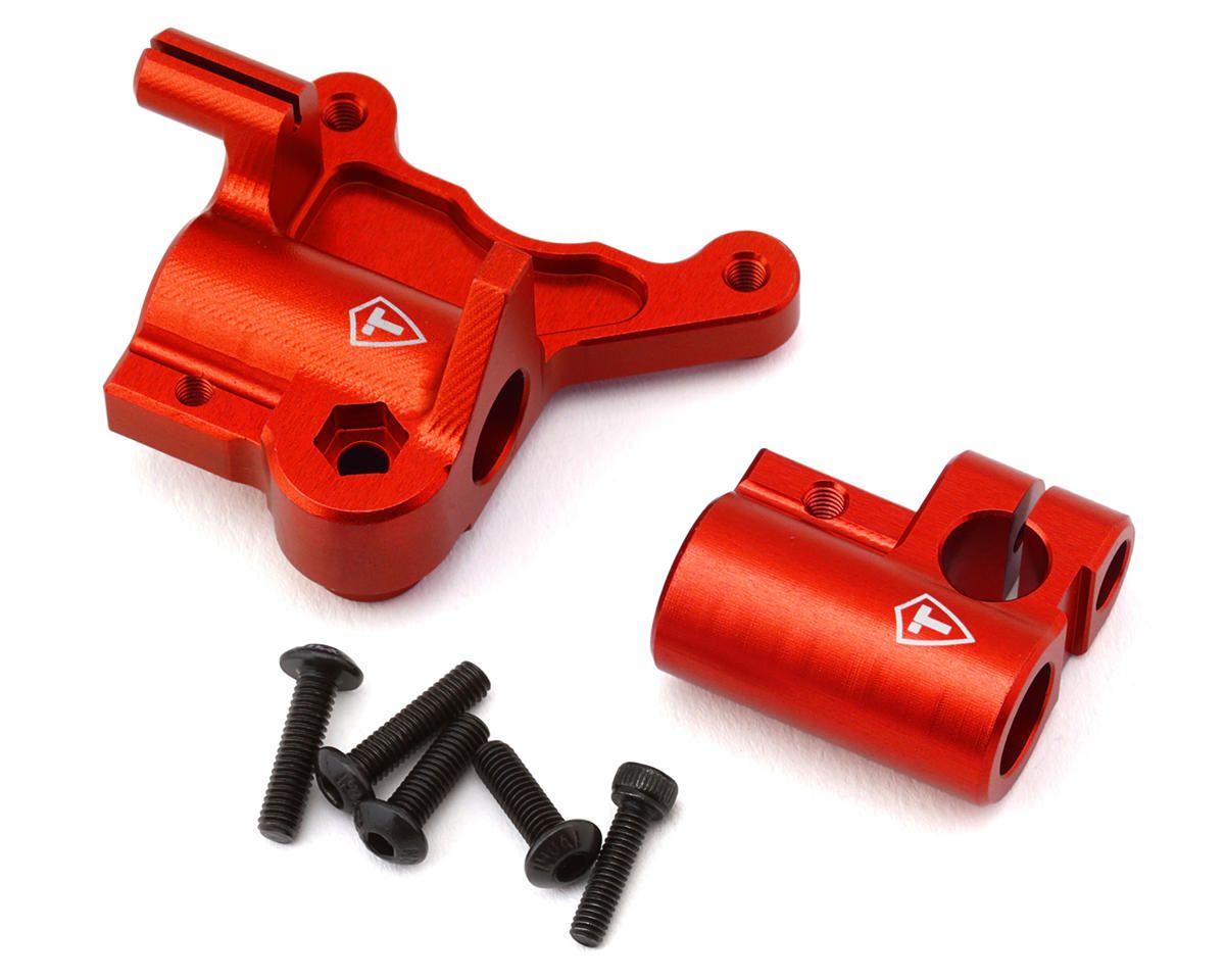 X003XBQPAN Treal Hobby Promoto CNC Aluminum Fork Lug Set (Red)