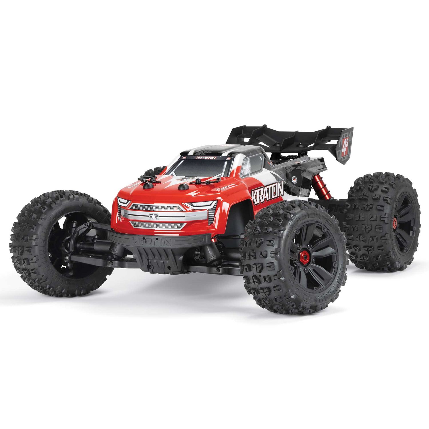 ARA4408V2T3 KRATON 4X4 4S BL 1/10TH 4WD SPEED MT (RED)