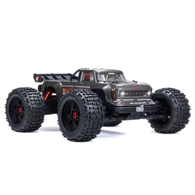 ARA4410V2T3 OUTCAST 4X4 4S BL 1/10TH 4WD STUNT TRK (GUNMETAL)