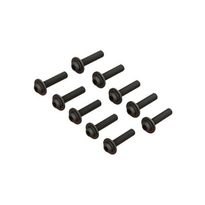 ARA721418 BUTTON HEAD SCREW FLANGED M4x18mm V2 ARRMA BUTTON HEAD SCREW FLANGED M4x18mm V2