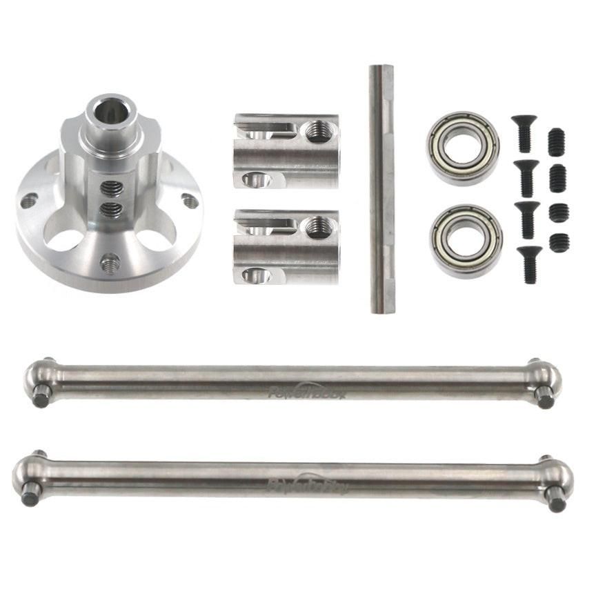 PHB6100 Powerhobby Rear Diff Locker W Hardened Steel Shaft Hobao VTE / VTE2 / GTB
