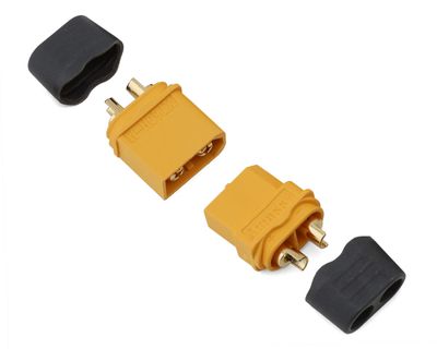 Samix XT60 Connectors w/Wire Covers (1 Male/1 Female)
