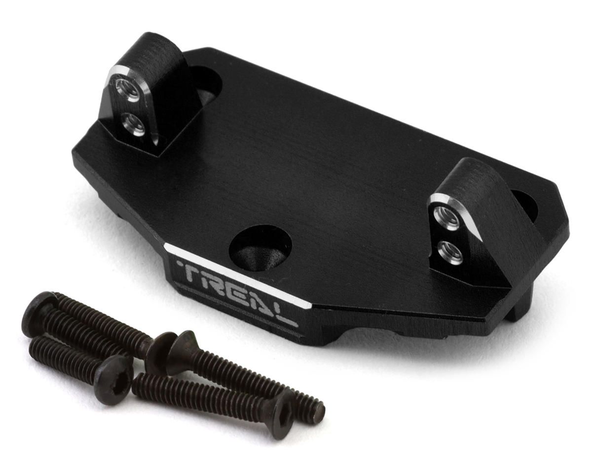 X00430LI8H Treal Hobby Losi Mini LMT Aluminum Steering Servo Mount (Black)