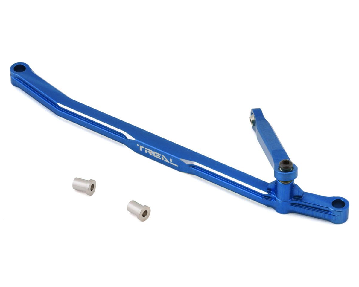 X00430LEY5 Treal Hobby Losi Mini LMT Aluminum Steering Links (Blue)