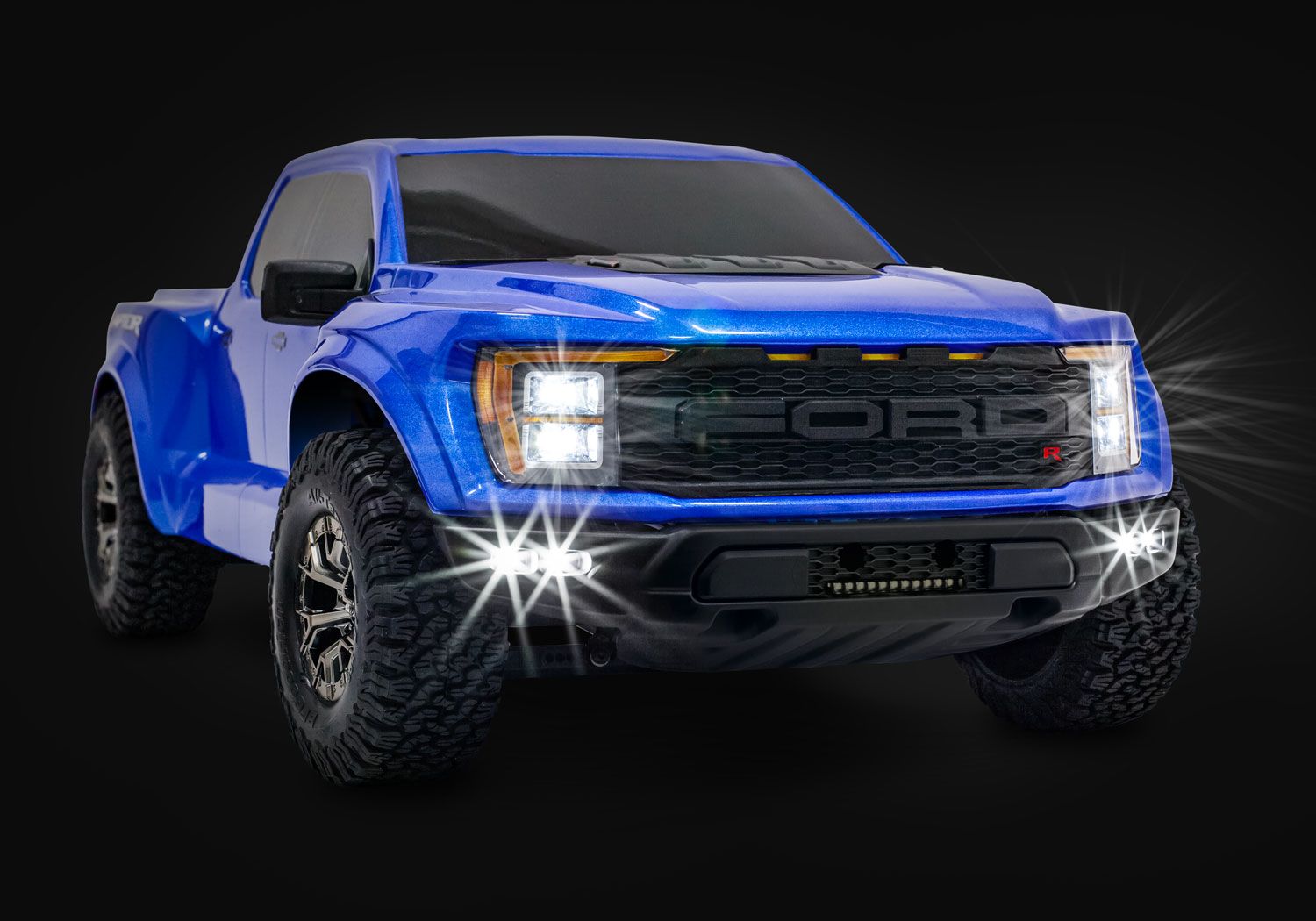 10191 Pro Scale® LED light set, Ford Raptor R (contains headlights harness) (fits #10111 series bodies)