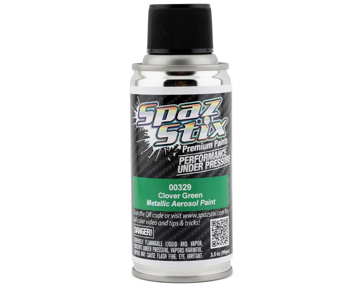 Spaz Stix Clover Green Metallic Spray Paint (3.5 oz)