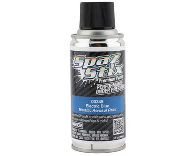Spaz Stix Electric Blue Metallic Spray Paint (3.5 oz)