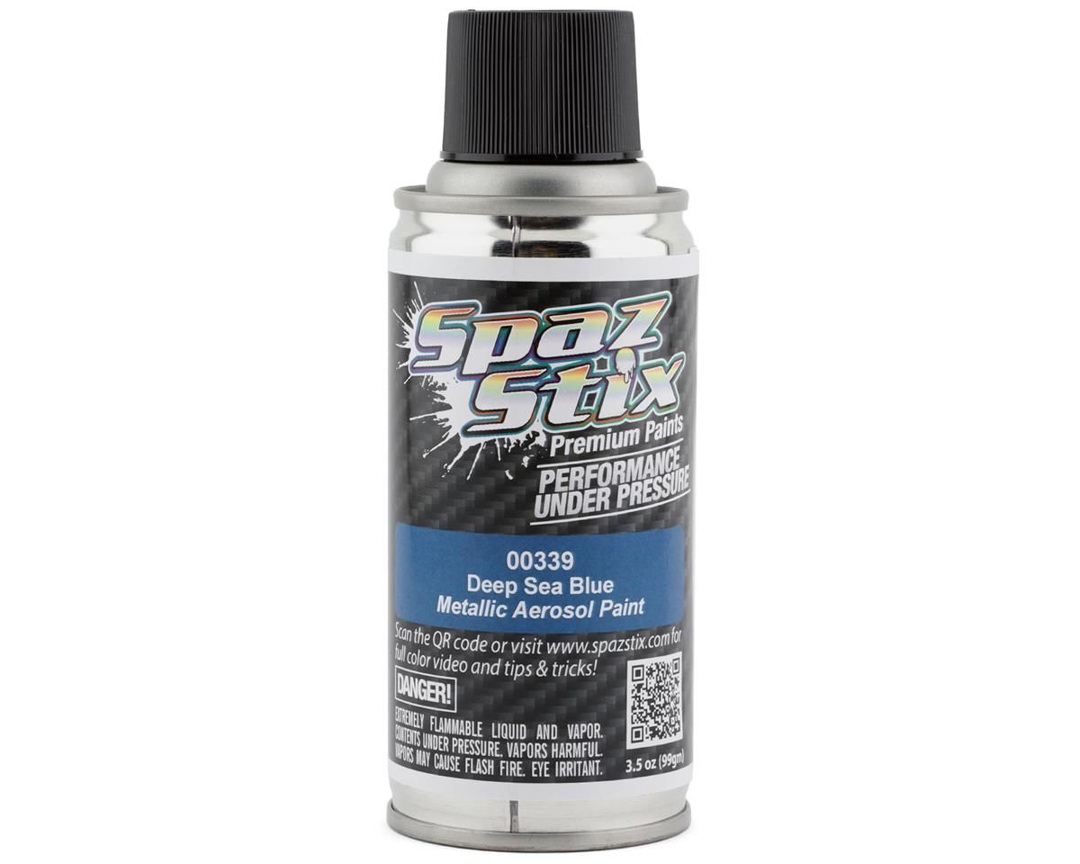 Spaz Stix Deep Sea Blue Metallic Spray Paint (3.5 oz)
