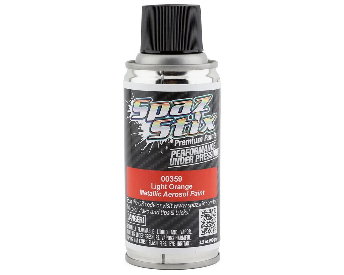 Spaz Stix Light Orange Metallic Spray Paint (3.5 oz)