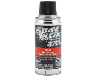 Spaz Stix Light Orange Metallic Spray Paint (3.5 oz)