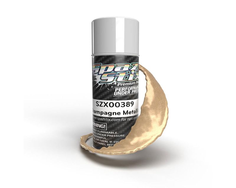 Spaz Stix Champagne Metallic Spray Paint (3.5 oz)