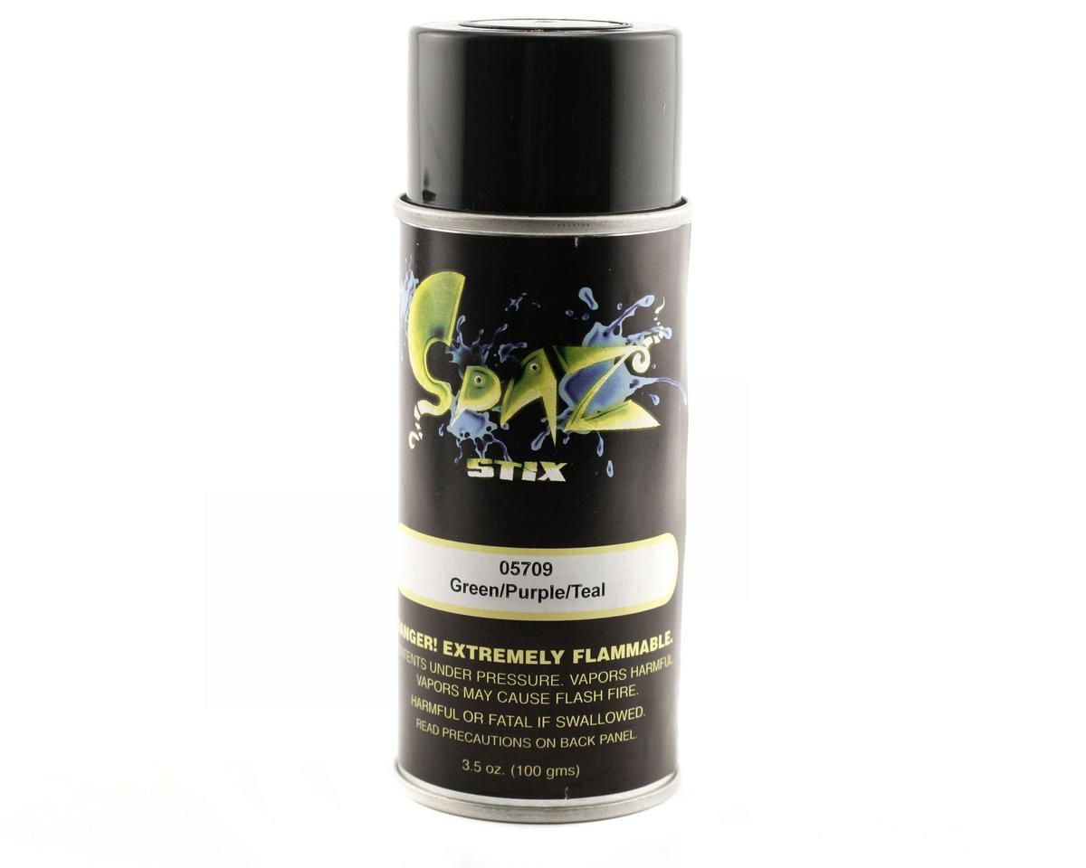 Spaz Stix Color Changing Paint Green / Purple/teal Spray Paint