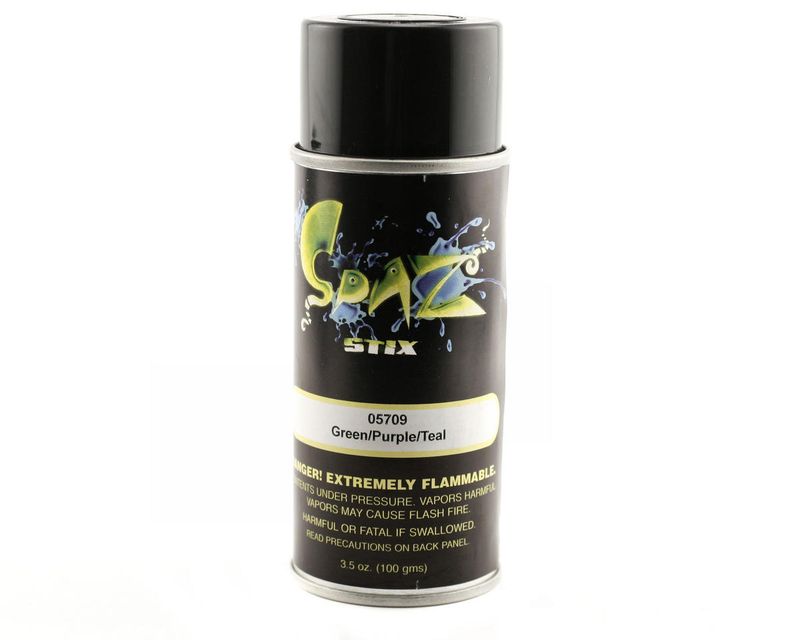 Spaz Stix Color Changing Paint Green / Purple/teal Spray Paint
