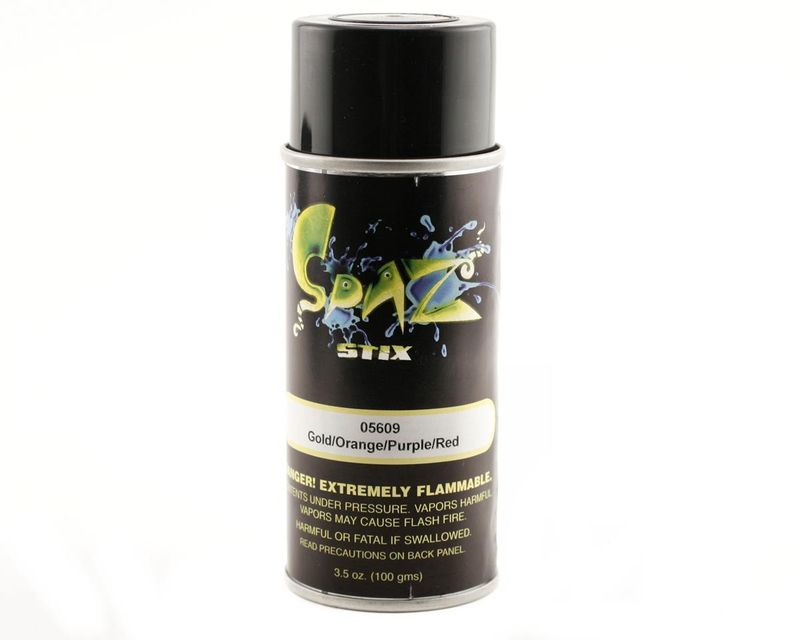 Spaz Stix Color Changing Paint Gold/ Orange/purple/red Spray Paint