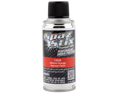 Spaz Stix Inferno Orange Spray Paint (3.5 oz)