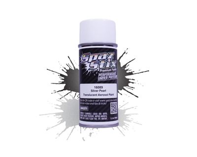 Spaz Stix Silver Pearl Spray Paint (3.5 oz)