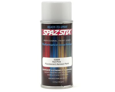 Spaz Stix Hot Pink Fluorescent Spray Paint (3.5 oz)