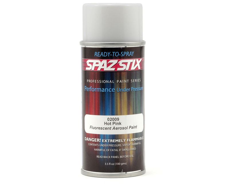 Spaz Stix Hot Pink Fluorescent Spray Paint (3.5 oz)