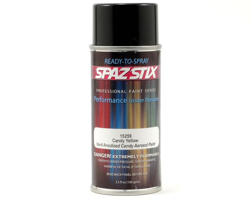 Spaz Stix Candy Yellow Spray Paint (3.5 oz)