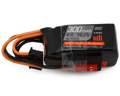 Spektrum 4S 14.8V 300mAh 30C LiPo Battery