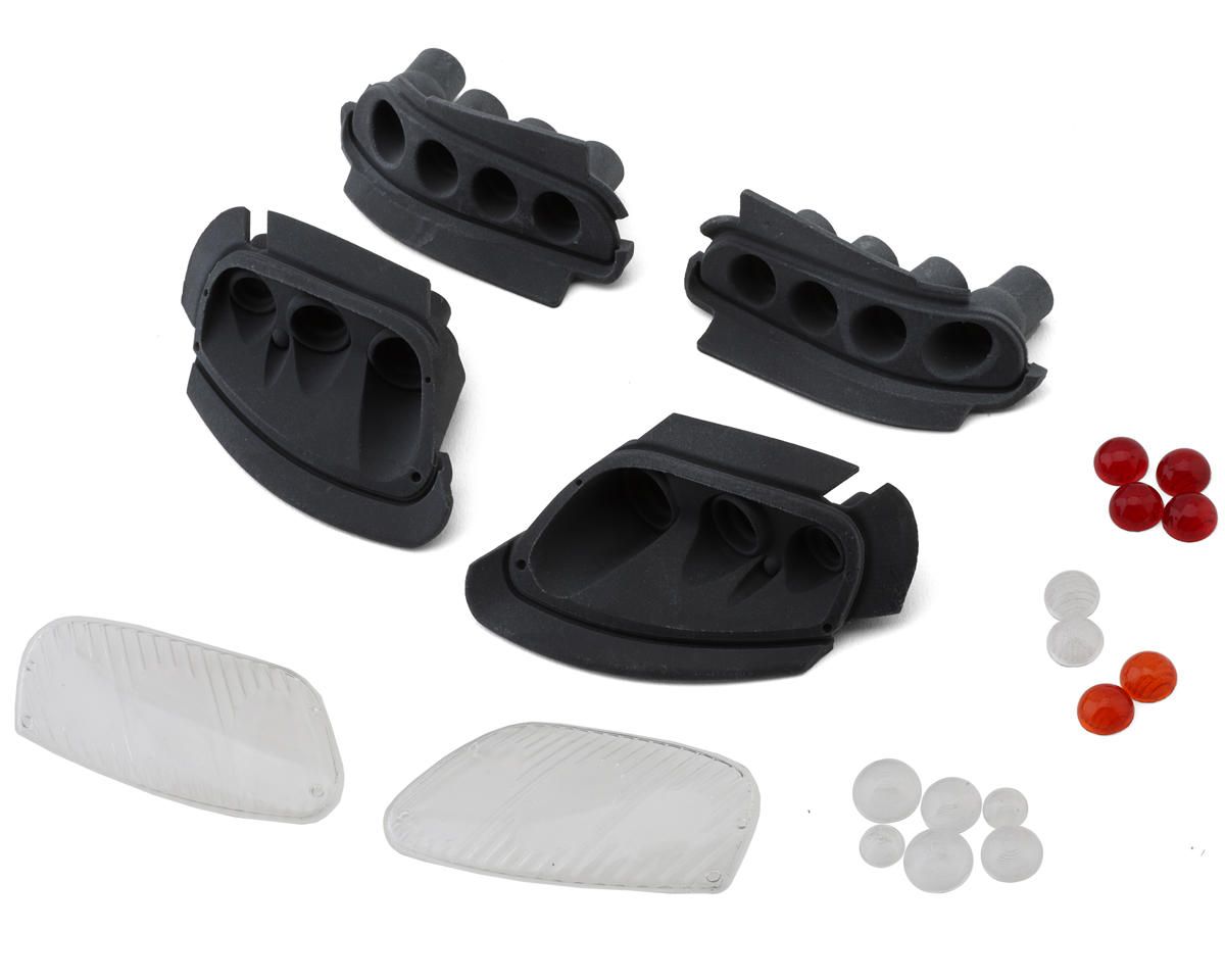 TAF30001 24K RC Technology 1/10 Toyota Supra MK4 (A80) Lights Buckets w/Lenses (4)