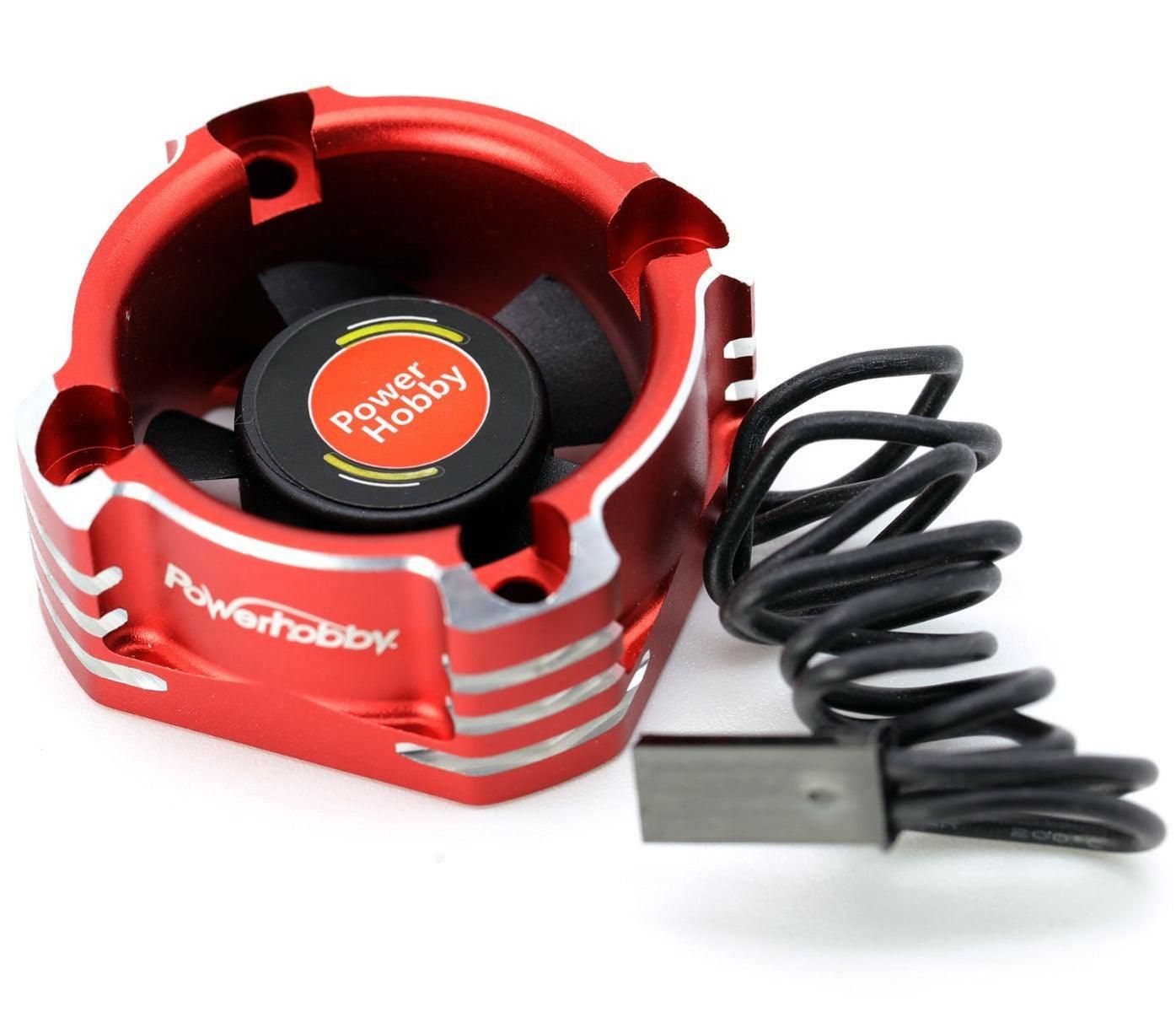 PHBPHF3033RED Powerhobby Booster 30x30 High Speed Aluminum RC Cooling Fan 30mm 28K