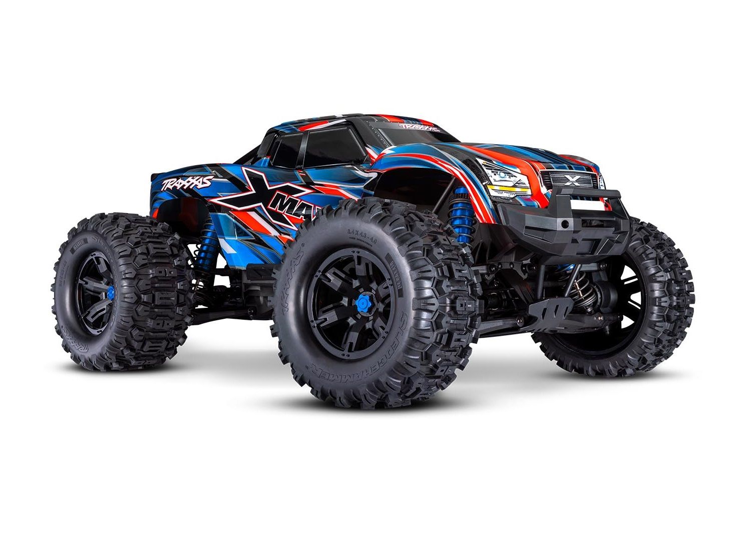 77096-4-BLUE  X-Maxx 8s Belted