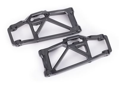 10230 Suspension arms, lower, black (left and right, front or rear) (2)