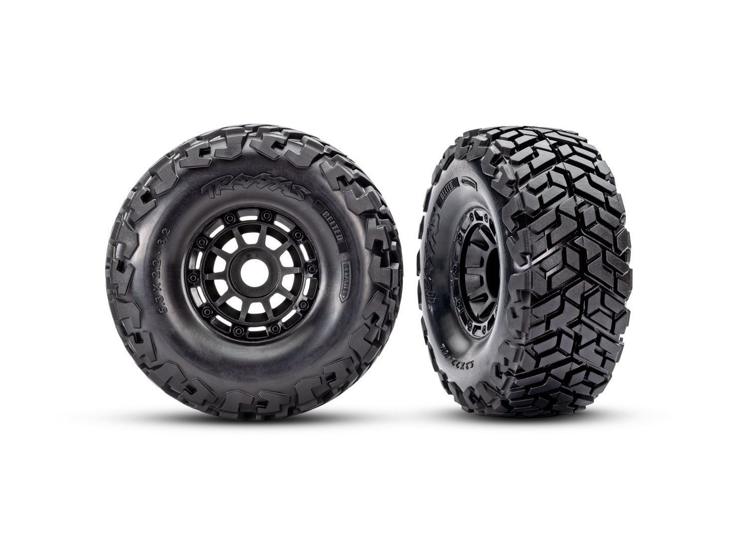 10272 T&amp;W BLK WHL MAXX SC TIRES (L&amp;R)