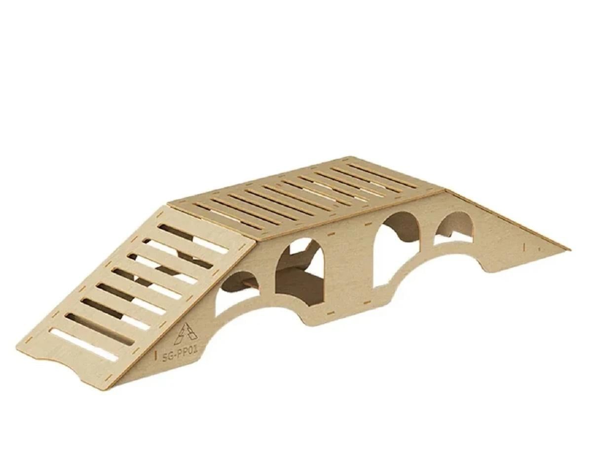 PHB6315 HIGH DENSITY RC CRAWLER WOOD TRAIL SMALL HILL BRIDGE (B STYLE)