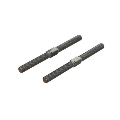 ARA330745 Steel Turnbuckle M8x105mm Silver (2) ARRMA Steel Turnbuckle M8x105mm Silver (2)