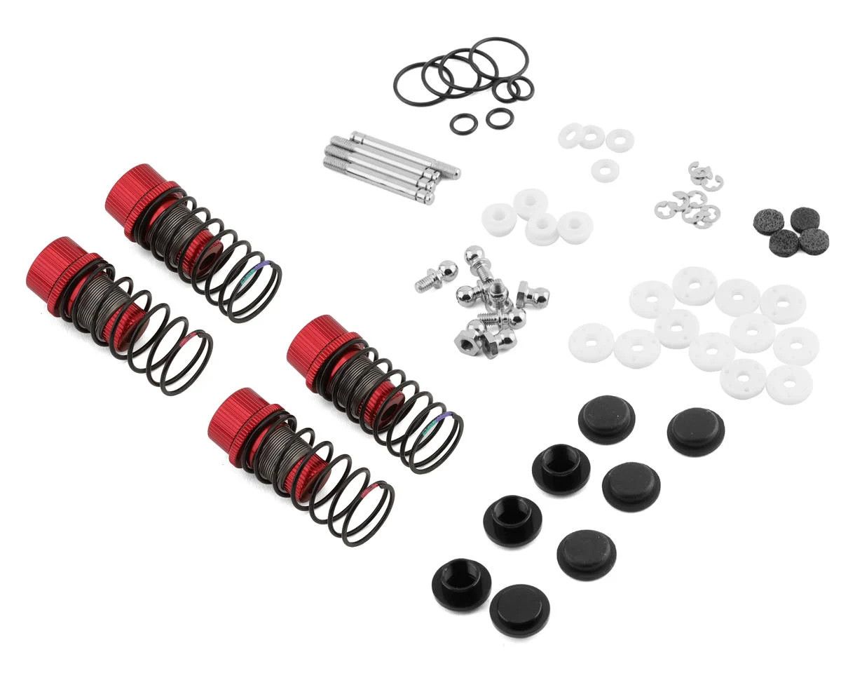 820150r  MST TDA Aluminum Drift Shocks (Red) (4)