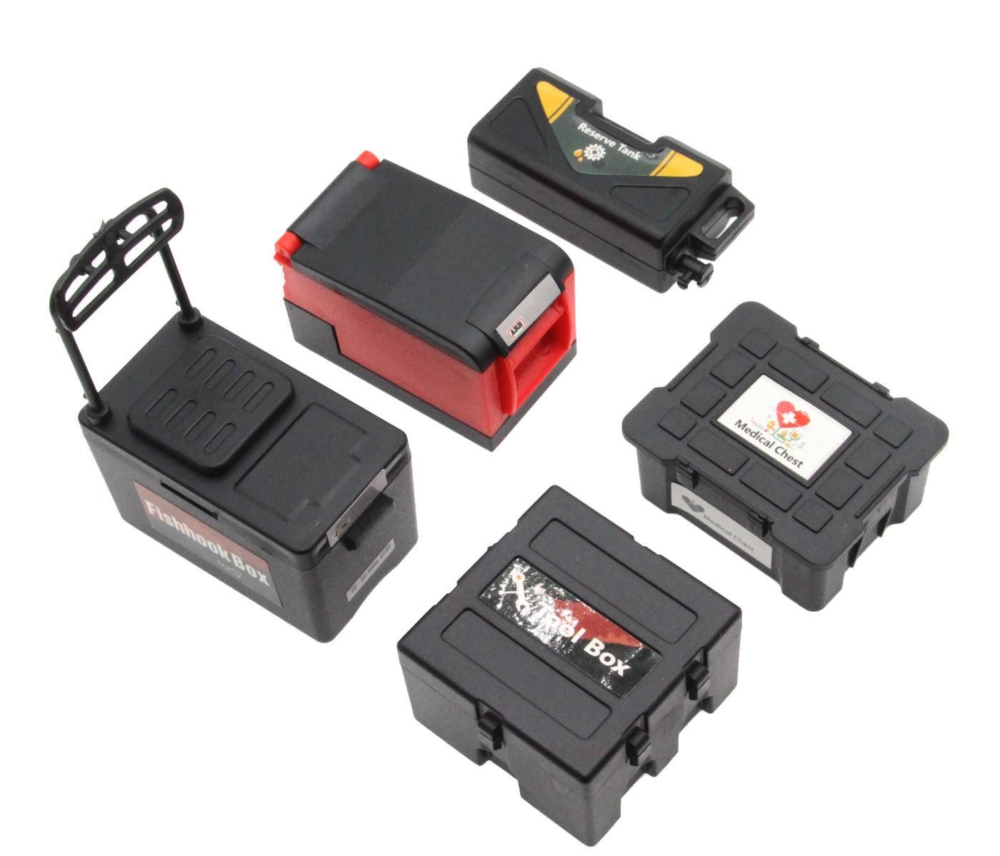PHB6509 POWERHOBBY 5PC 1/10 CRAWLER ACCESSORIES BLACK