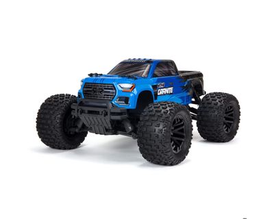 ARA4202XV3T1 1/10 GRANITE 4x4 MEGA 550 BRUSHED MONSTER TRUCK RTR, BLUE **NO BATERY OR CHARGER**