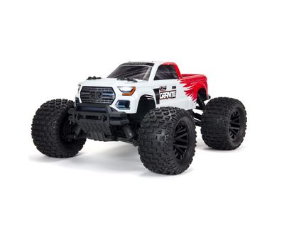 ARA4202XV3T2 1/10 GRANITE 4x4 MEGA 550 BRUSHED MONSTER TRUCK RTR, RED **NO BAT/CHARGER** ARA4202XV3T2 1/10 GRANITE 4x4 MEGA 550 BRUSHED MONSTER TRUCK RTR, RED **NO BAT/CHARGER**