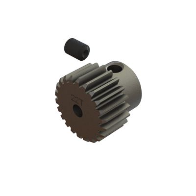 ARA311208 Pinion Gear 22T MOD 0.5 CNC 2.3mm Bore ARRMA Pinion Gear 22T 0.5 MOD CNC 2.3mm Bore