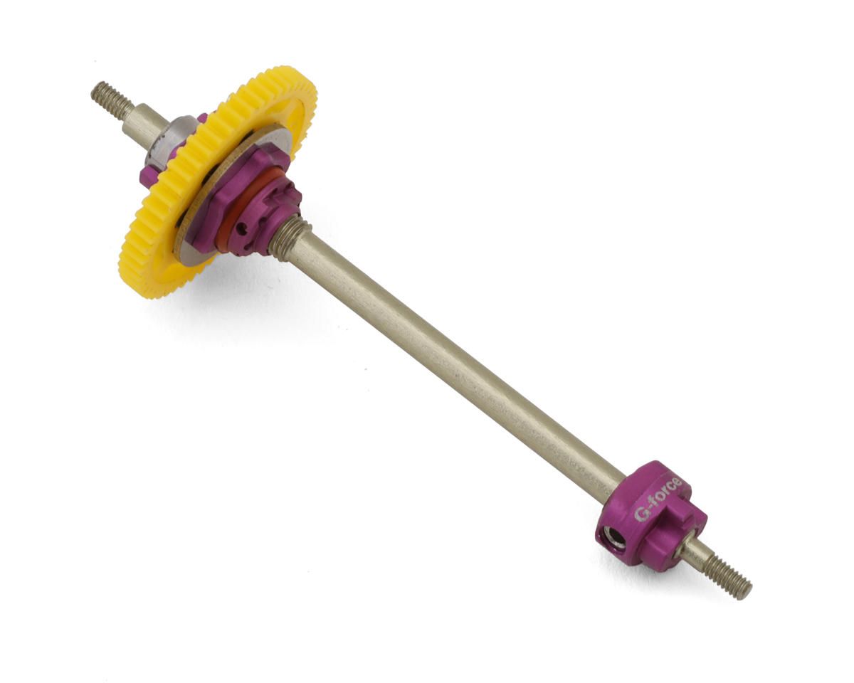 NX-USA-226-GFORCE NEXX Racing Mini-Z MR02/03 Light Weight 64P Ceramic Ball Differential (53T) (Purple)