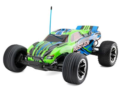 Traxxas Rustler 2WD HD w/USB-C GREEN