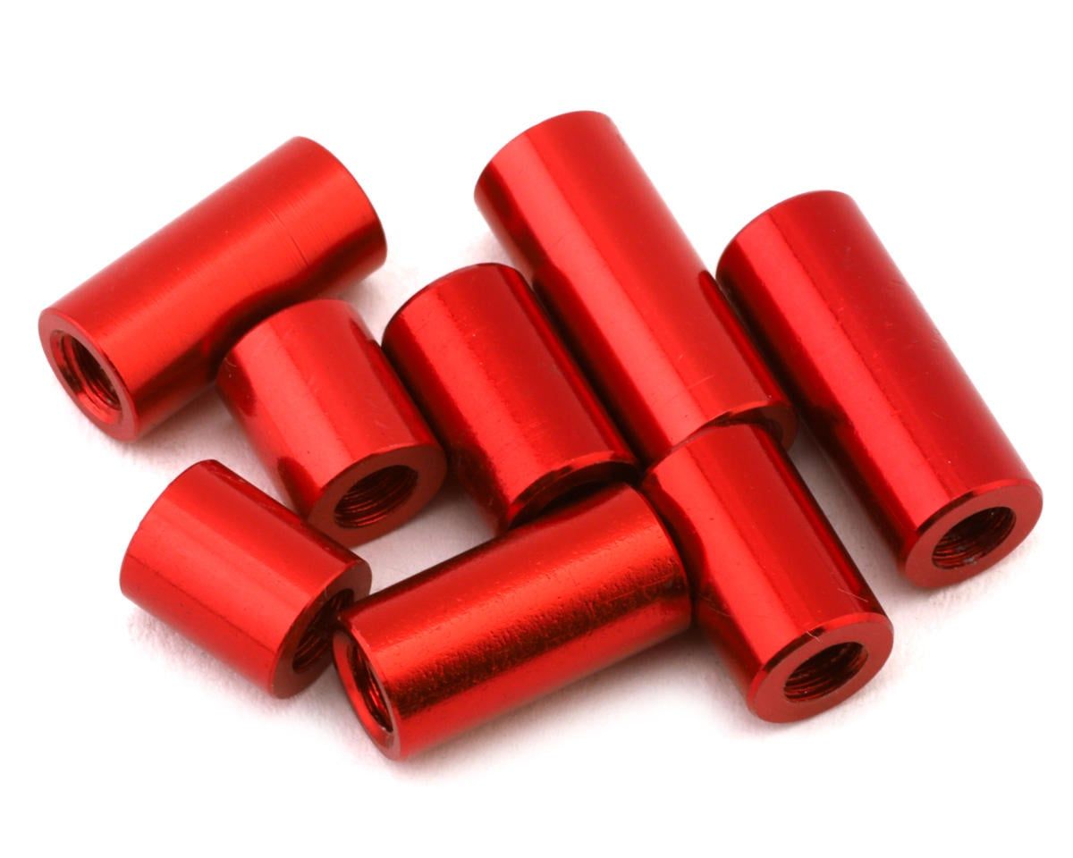 SRF830041 Scale Reflex 3mm Standoff Variety Pack (8) (Red)