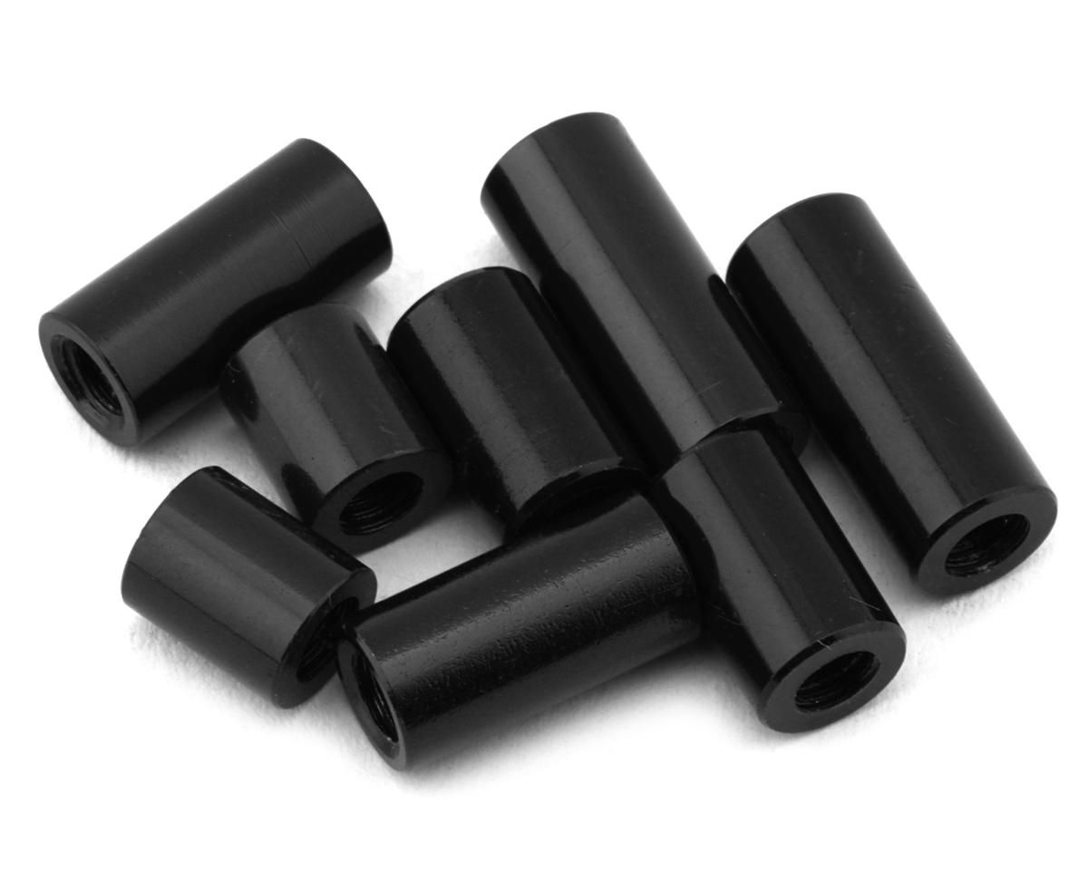 SRF830040 Scale Reflex 3mm Standoff Variety Pack (8) (Black)