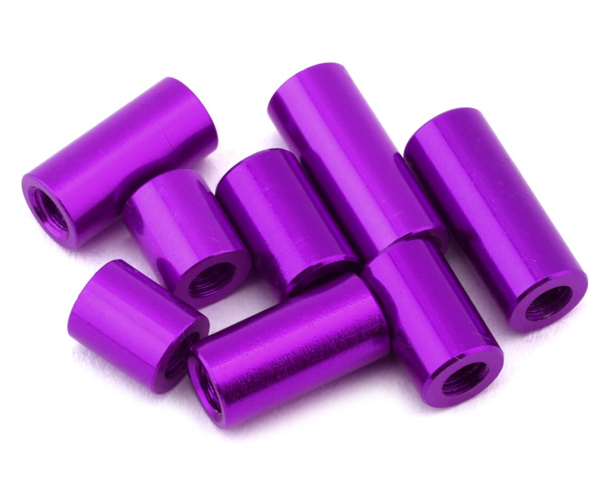 SRF830042 Scale Reflex 3mm Standoff Variety Pack (8) (Purple)