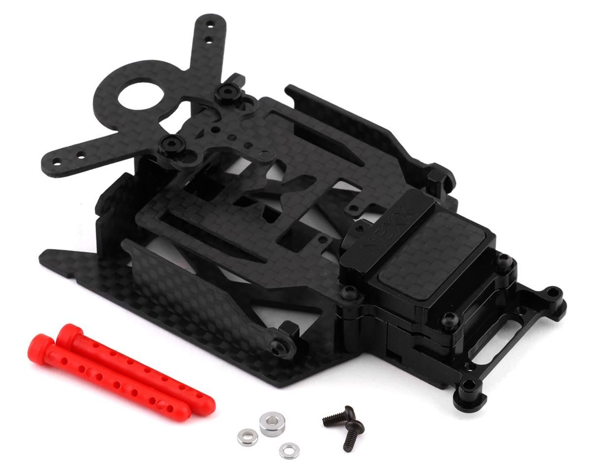 NX-111 NEXX Racing Skyline Dual LiPo Carbon Chassis Conversion Kit for MR03 (Black)