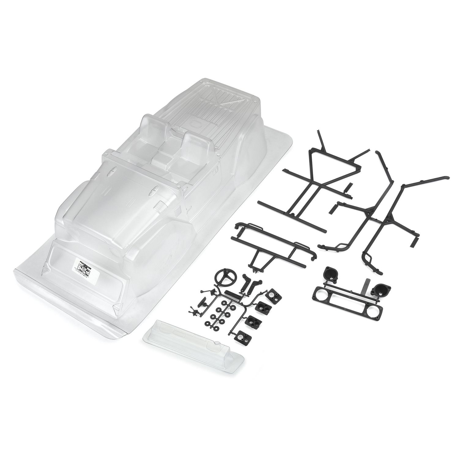 PRO362300 1979 Toyota Land Cruiser FJ40 Clear Body with Trail Cage &amp; Scale Molded Accessories for 12.3"" (313mm) Wheelbase Scale Crawlers