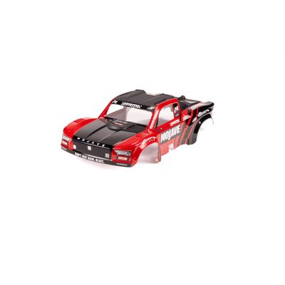 ARA412008 MOJAVE GROM Body (Red/Black) ARRMA MOJAVE GROM Body, Red/Black